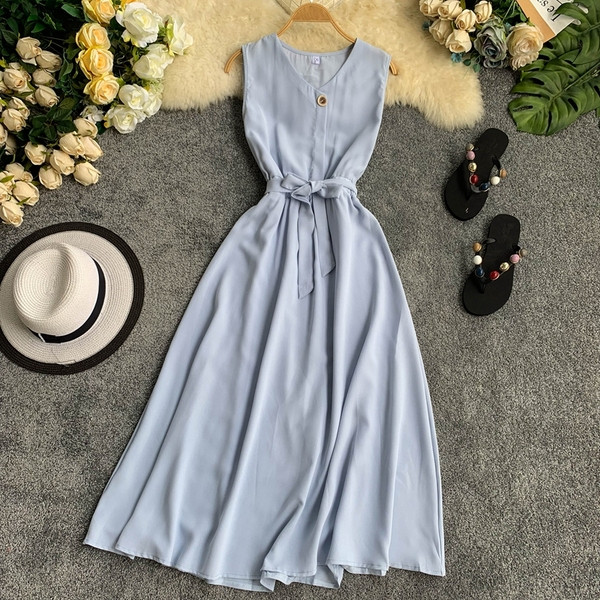 Rochie de dama cu broderie in mai multe culori