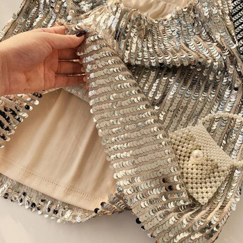 Fusta de dama moderna in doua culori cu talie inalta