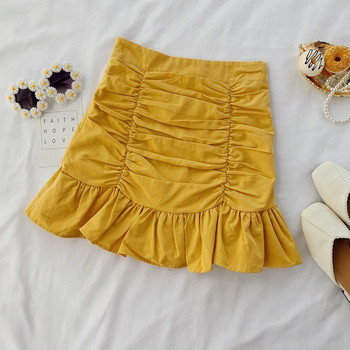 Модерна дамска къса пола в различни цветове