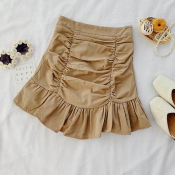 Модерна дамска къса пола в различни цветове