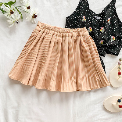 Fusta scurta plisata de dama moderna in trei culori