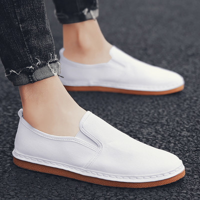 Mocasini pentru bărbați cu talpă plată - în trei culori