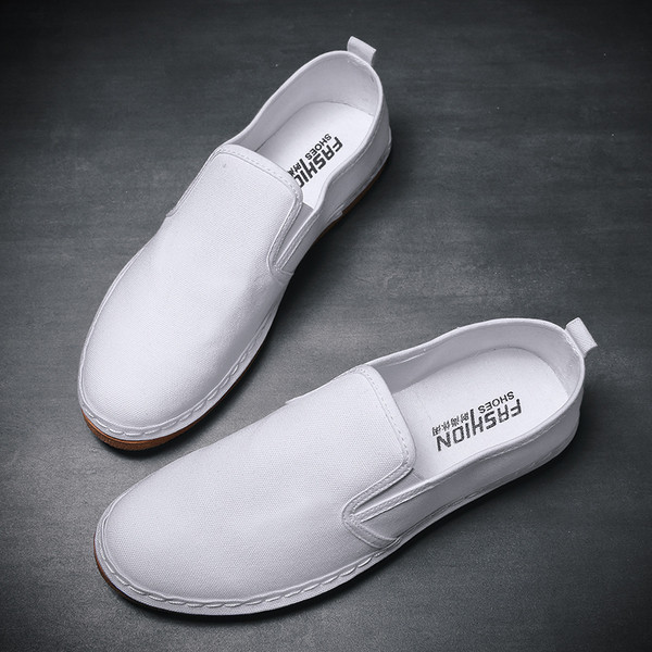 Mocasini pentru bărbați cu talpă plată - în trei culori