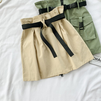 Fusta de dama moderna cu talie inalta in mai multe culori