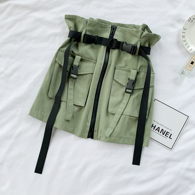 Fusta de dama moderna cu talie inalta in mai multe culori