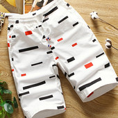 Pantaloni scurți moderni pentru bărbați cu cravate în mai multe culori