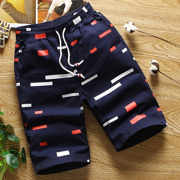 Pantaloni scurți moderni pentru bărbați cu cravate în mai multe culori