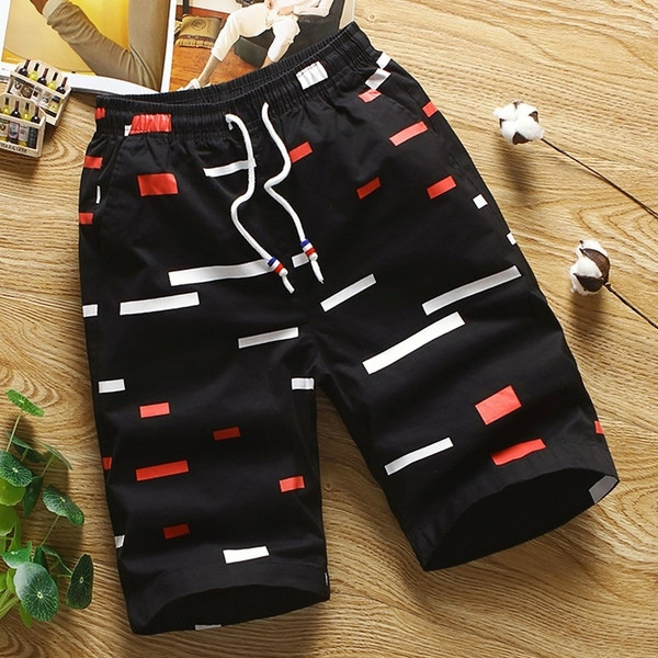 Pantaloni scurți moderni pentru bărbați cu cravate în mai multe culori