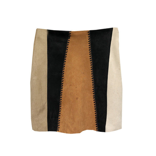 Fusta scurta moderna de dama cu fermoar