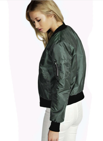 Ежедневно дамско яке с цип в червен,зелен и черен цвят 