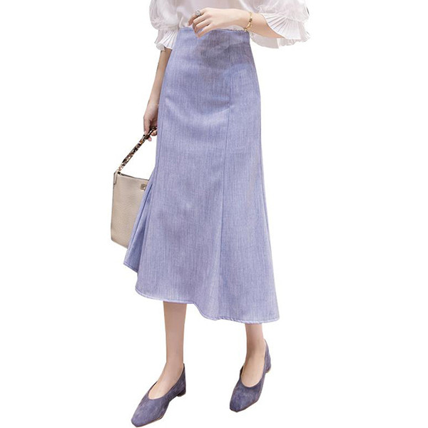 Fusta lunga dama casual - model croiat in trei culori