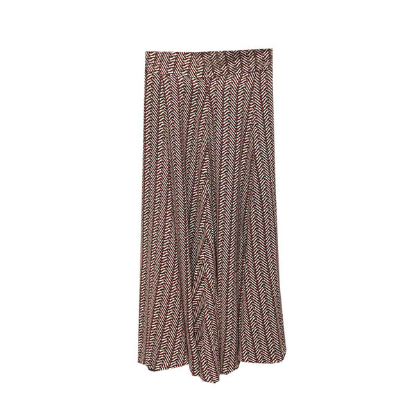 Fusta de dama lata in doua culori