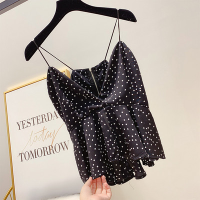 Maieu modern de damă cu puncte în trei culori