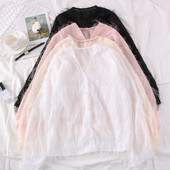 Camasa de dama model nou cu decolteu in V si nasturi in mai multe culori