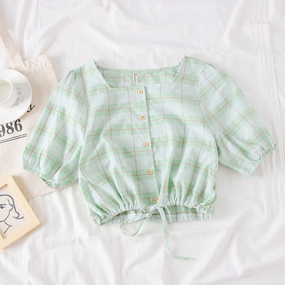 Bluză de damă elegantă cu decolteu O în trei culori