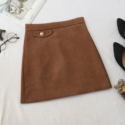 Fusta scurta de dama cu talie inalta in diferite culori