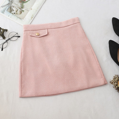 Fusta scurta de dama cu talie inalta in diferite culori