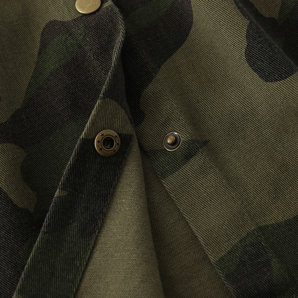 Cămașă de damă modernă model larg cu model de camuflaj