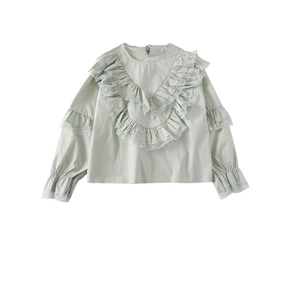 Bluză de damă modernă cu mâneci lungi - mai multe culori