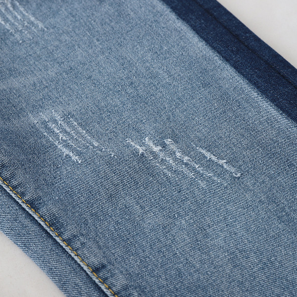 Blugi moderni de dama cu talie inalta si margini inchise la culoare