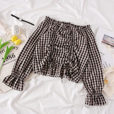 Bluza de dama model nou cu umerii goi - mai multe culori