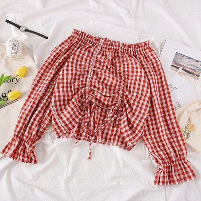 Bluza de dama model nou cu umerii goi - mai multe culori