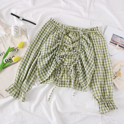 Bluza de dama model nou cu umerii goi - mai multe culori