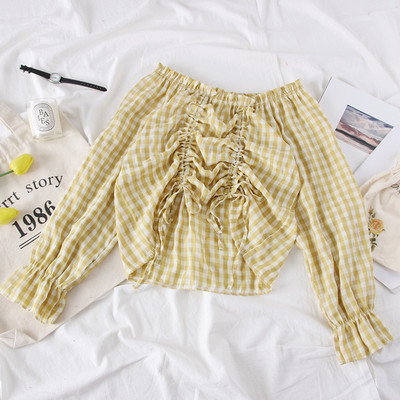 Bluza de dama model nou cu umerii goi - mai multe culori