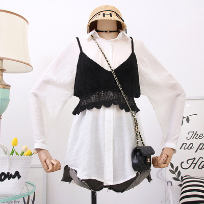 Camasa de dama eleganta model nou + maiou in mai multe culori