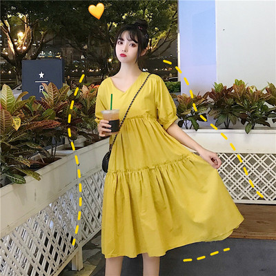 Rochie casual de dama cu croiala in doua culori