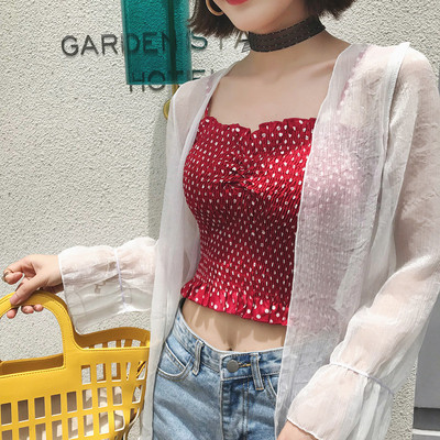 Maieu de zi cu zi pentru damă cu puncte în mai multe culori