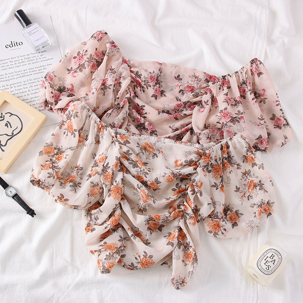 Bluză de damă modernă cu umerii goi - mai multe culori