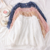 Bluza de dama model nou cu maneci lungi in mai multe culori