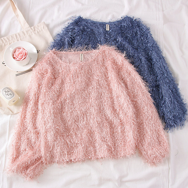 Bluza de dama model nou cu maneci lungi in mai multe culori