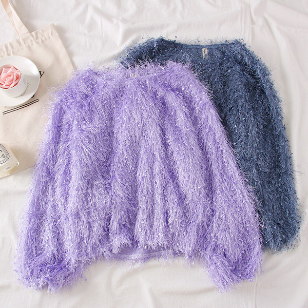 Bluza de dama model nou cu maneci lungi in mai multe culori