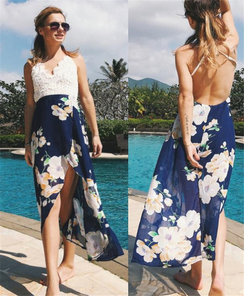 Rochie de vara de dama cu spatele gol in mai multe culori