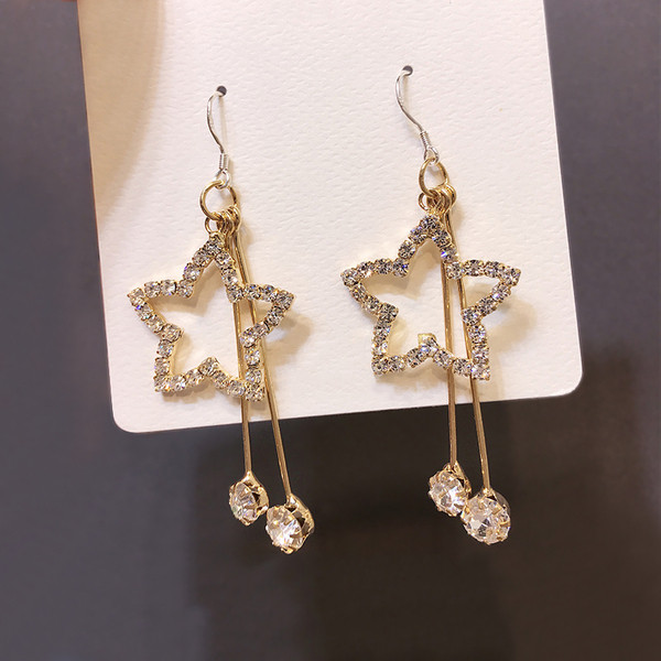 Cercei de top dama de culoare argintiu si auriu