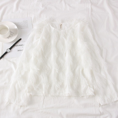 Bluza de dama model nou cu maneci lungi - mai multe culori