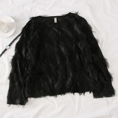 Bluza de dama model nou cu maneci lungi - mai multe culori