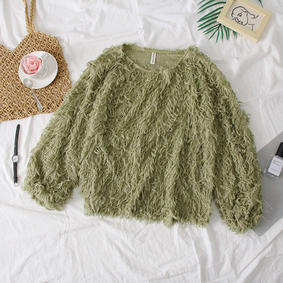 Bluza de dama eleganta model nou cu decolteu O in mai multe culori