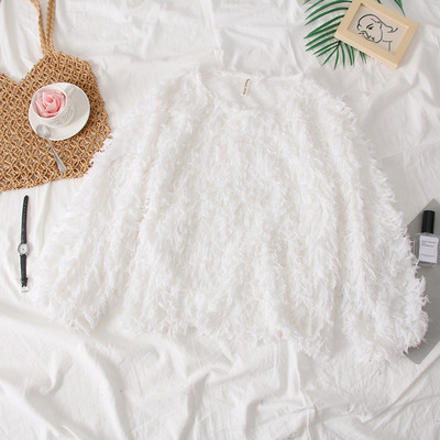 Bluza de dama eleganta model nou cu decolteu O in mai multe culori