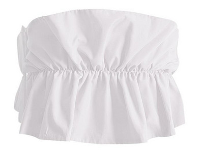 Bustiera scurta de dama cu cravate in mai multe culori