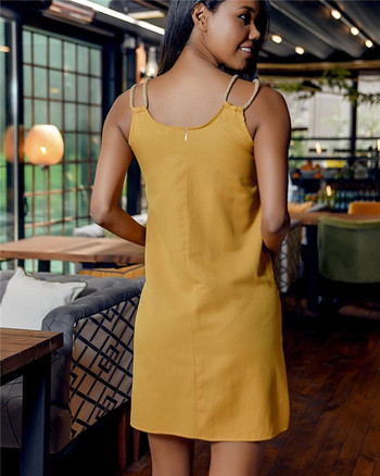 Rochie casual de dama cu buzunare in trei culori