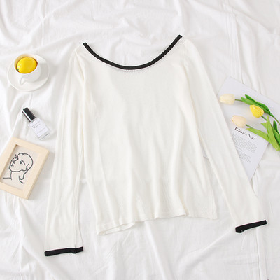 Bluză casual de damă cu mâneci lungi - mai multe culori