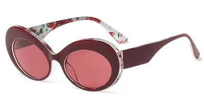 Ochelari de soare rotunzi de damă actuali în diferite culori