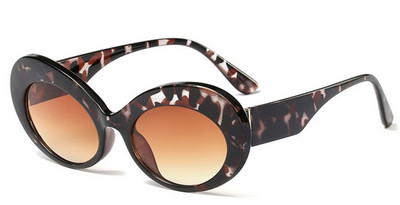 Ochelari de soare rotunzi de damă actuali în diferite culori