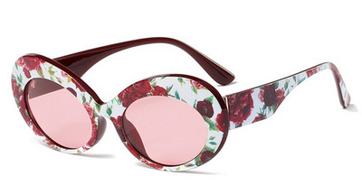 Ochelari de soare rotunzi de damă actuali în diferite culori