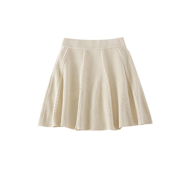 Fusta de dama decupata in patru culori