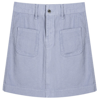 Fusta casual dama cu talie inalta in trei culori