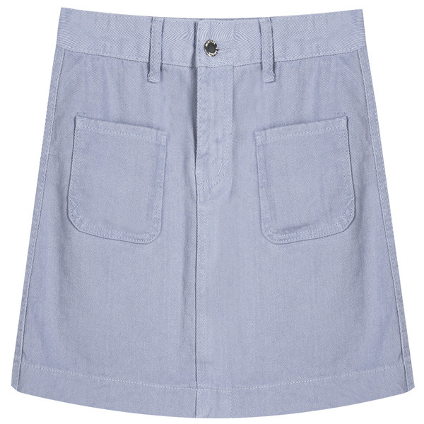 Fusta casual dama cu talie inalta in trei culori